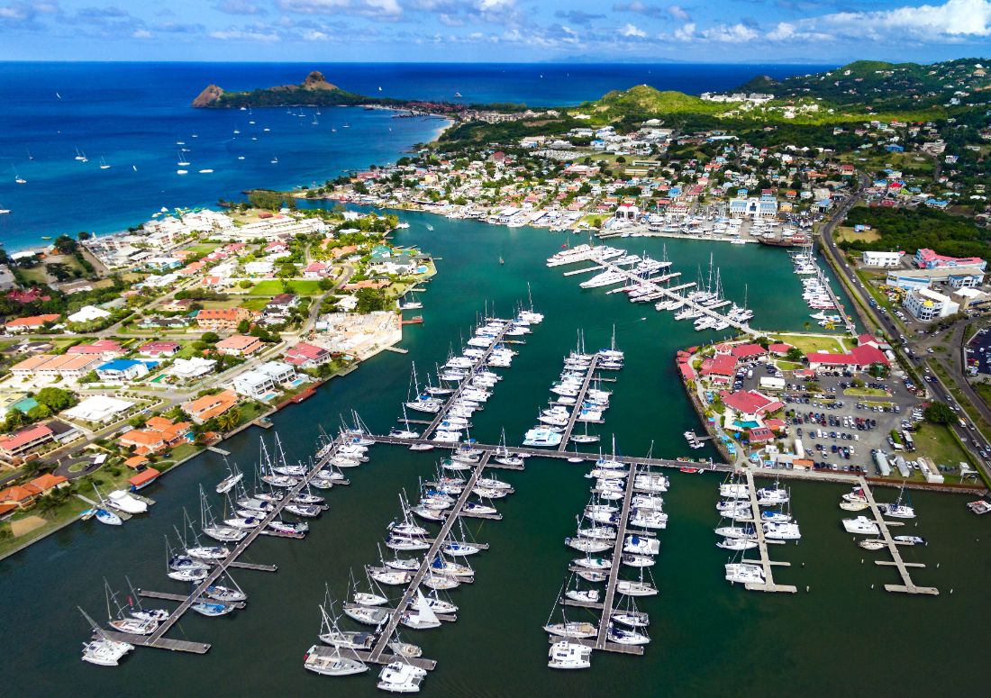 5-Marina Martinique-Rodney Bay-St Lucia-Marigot Bay