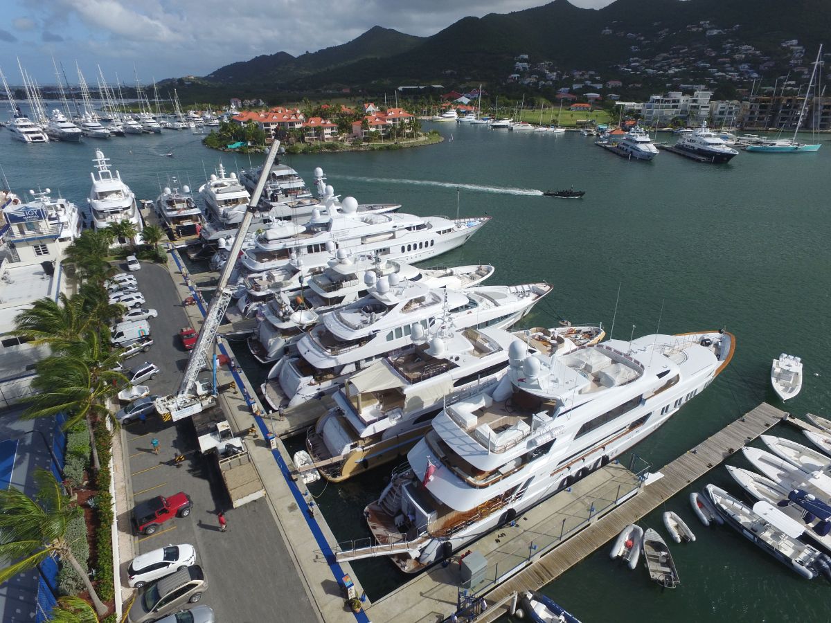 6-Caribbean Marina-Crane Accommodations-Superyacht Vessel Services