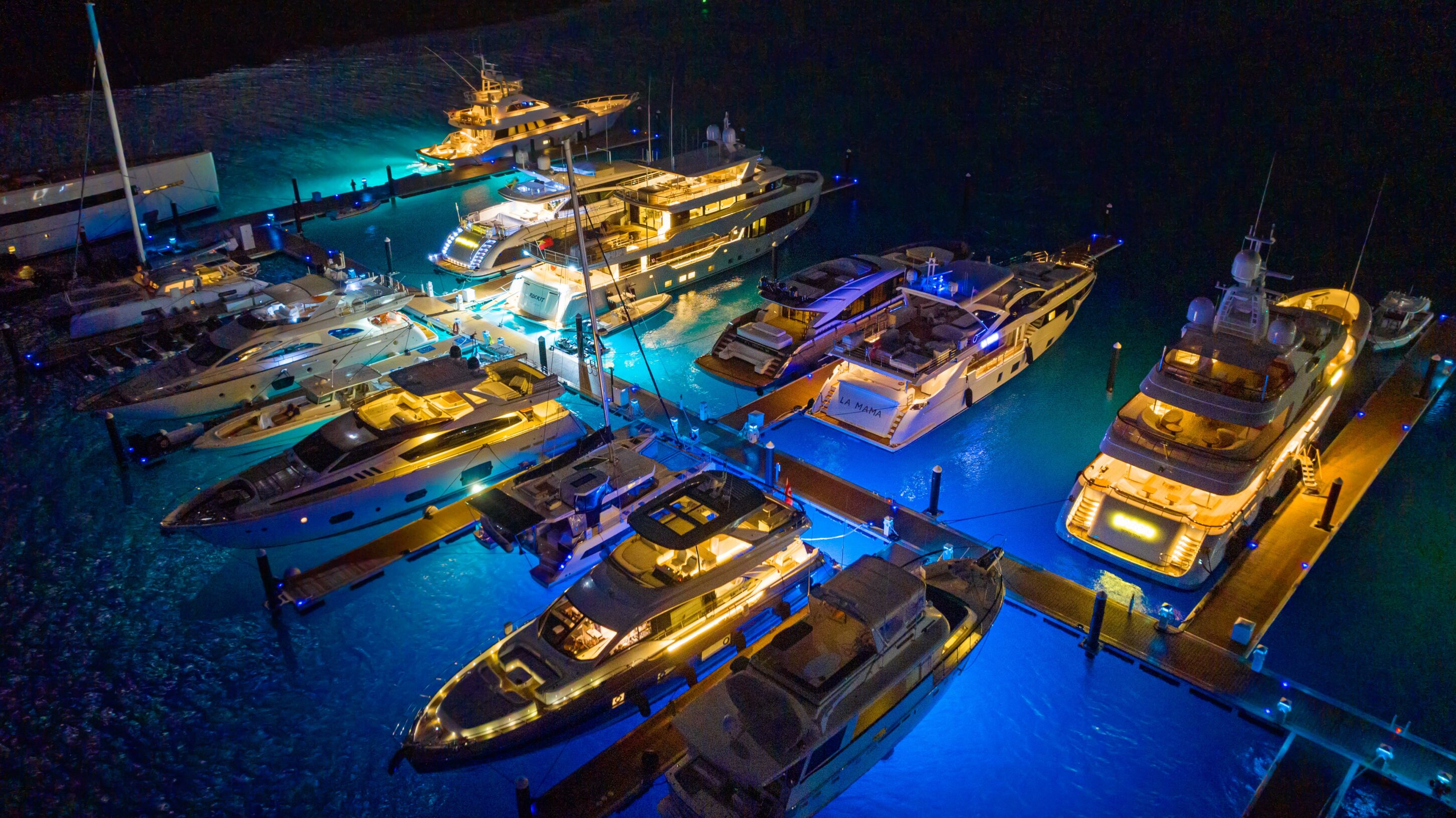 blue-haven-marina-tci-evening-boats