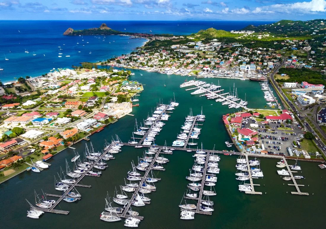5-Marina Martinique-Rodney Bay-St Lucia-Marigot Bay
