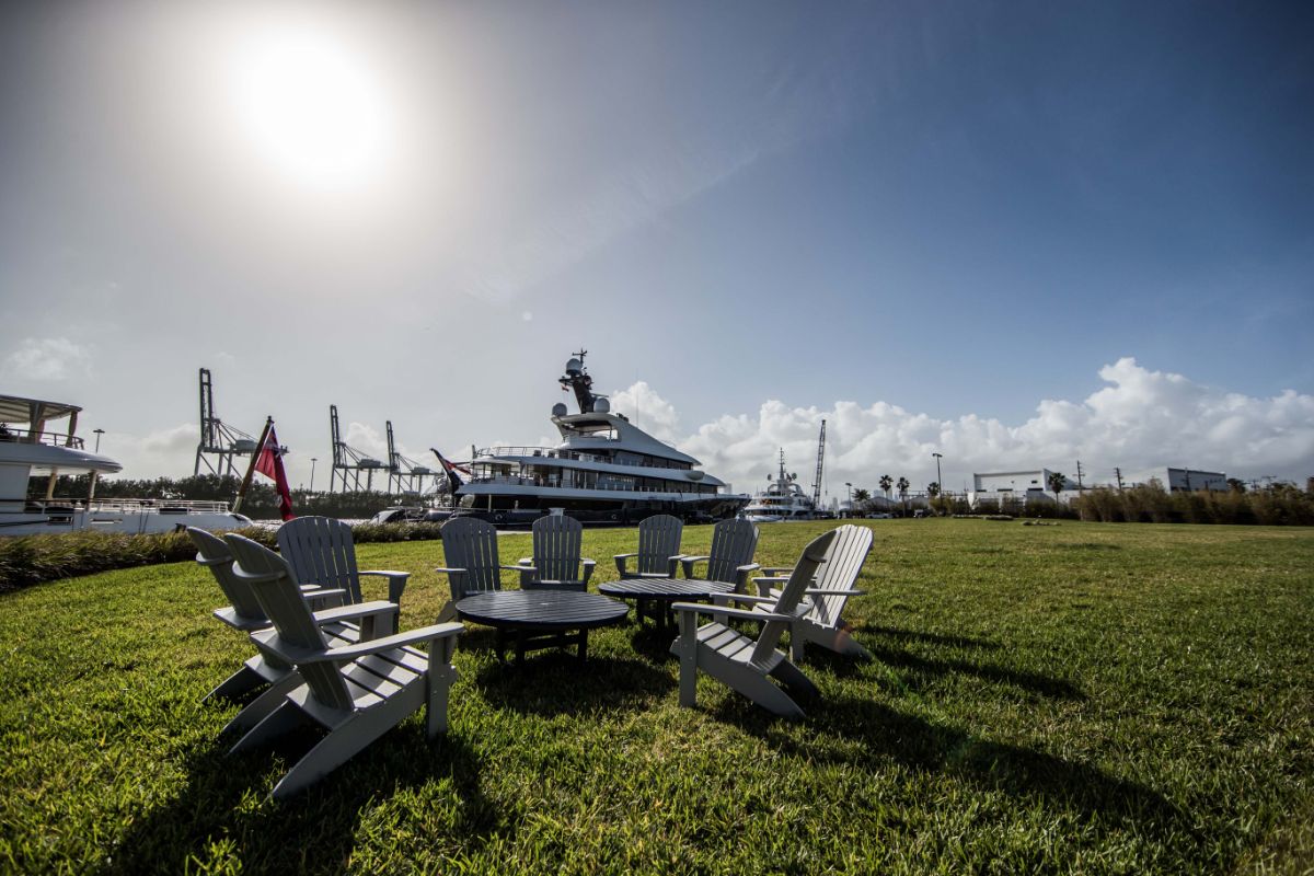 One Island Park - Miami Beach Marina - Posti a sedere all'esterno
